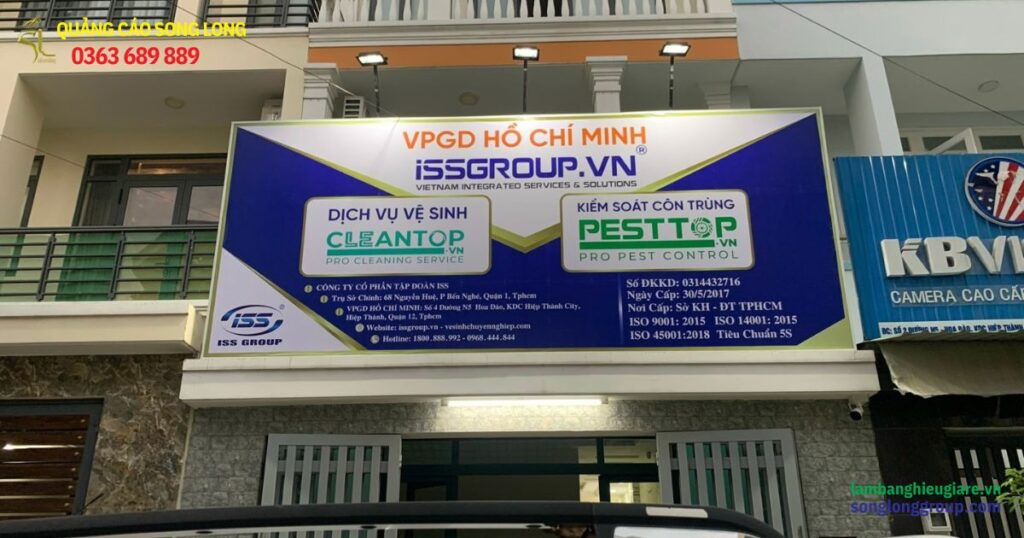 Làm bảng hiệu giá rẻ quận 10 TPHCM uy tín - chuyên nghiệp